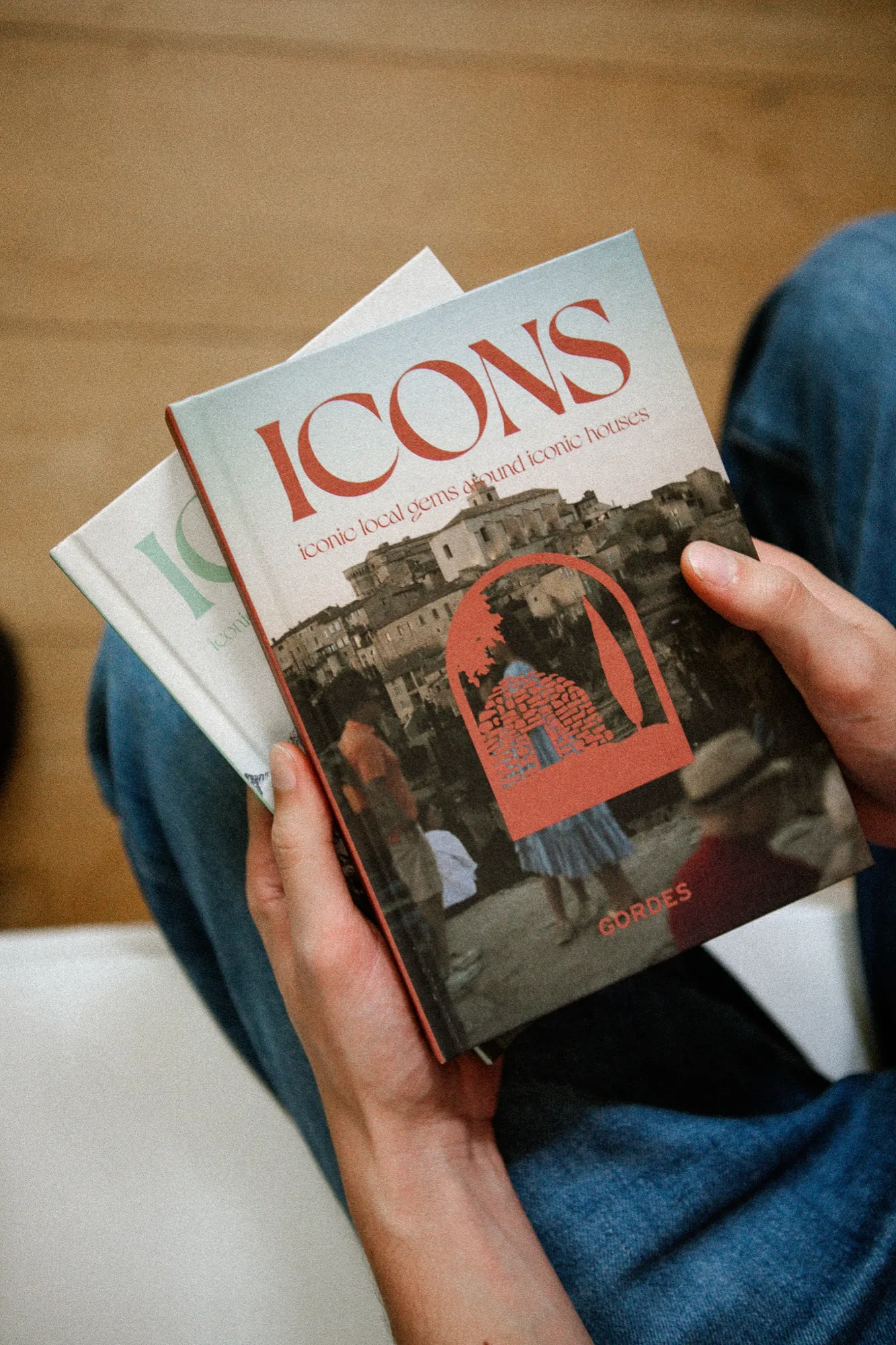 Spreads from the Icons pocket guides