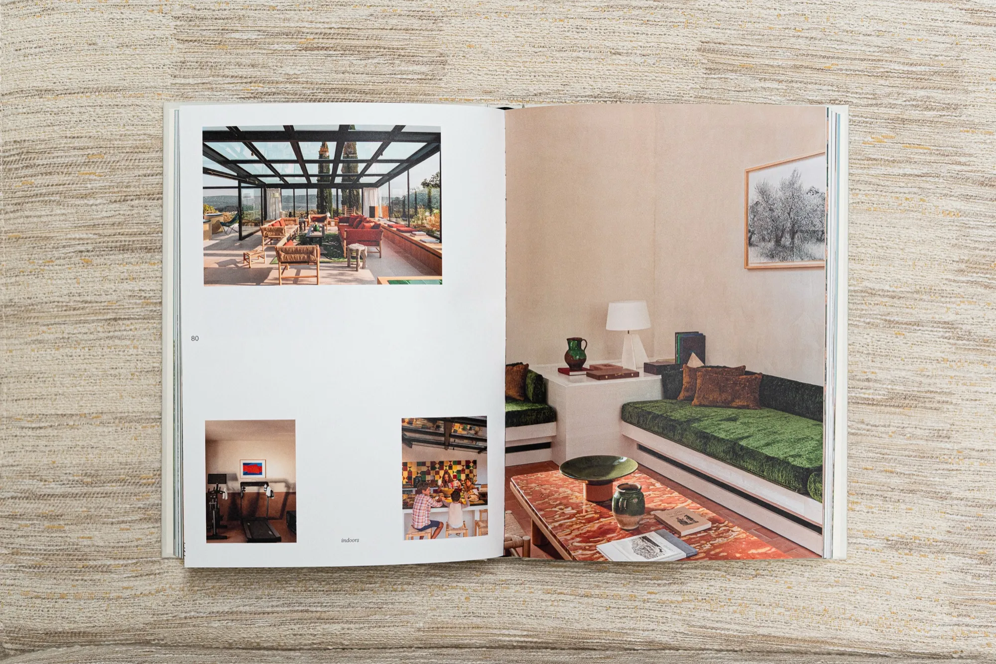 Spreads from the Iconic Books volumes
